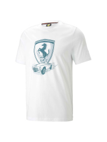 Футболка PUMA Ferrari Race Big S Tee Tonal модель 538184 Фото