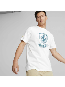 Футболка PUMA Ferrari Race Big S Tee Tonal модель 538184 Фото