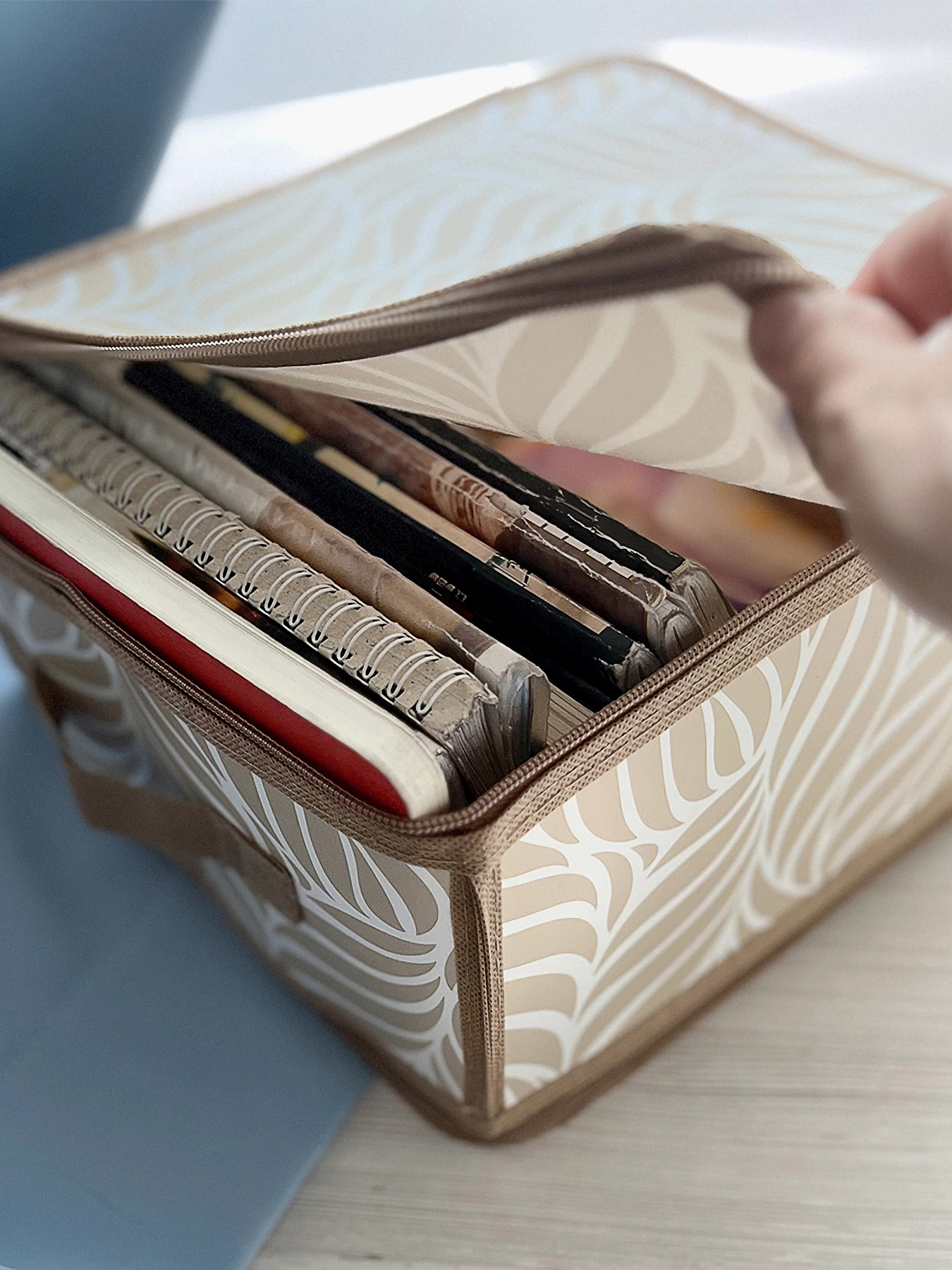 Короб для зберігання складаний на блискавці "Nature" Handy Home Модель ESH22M Фото