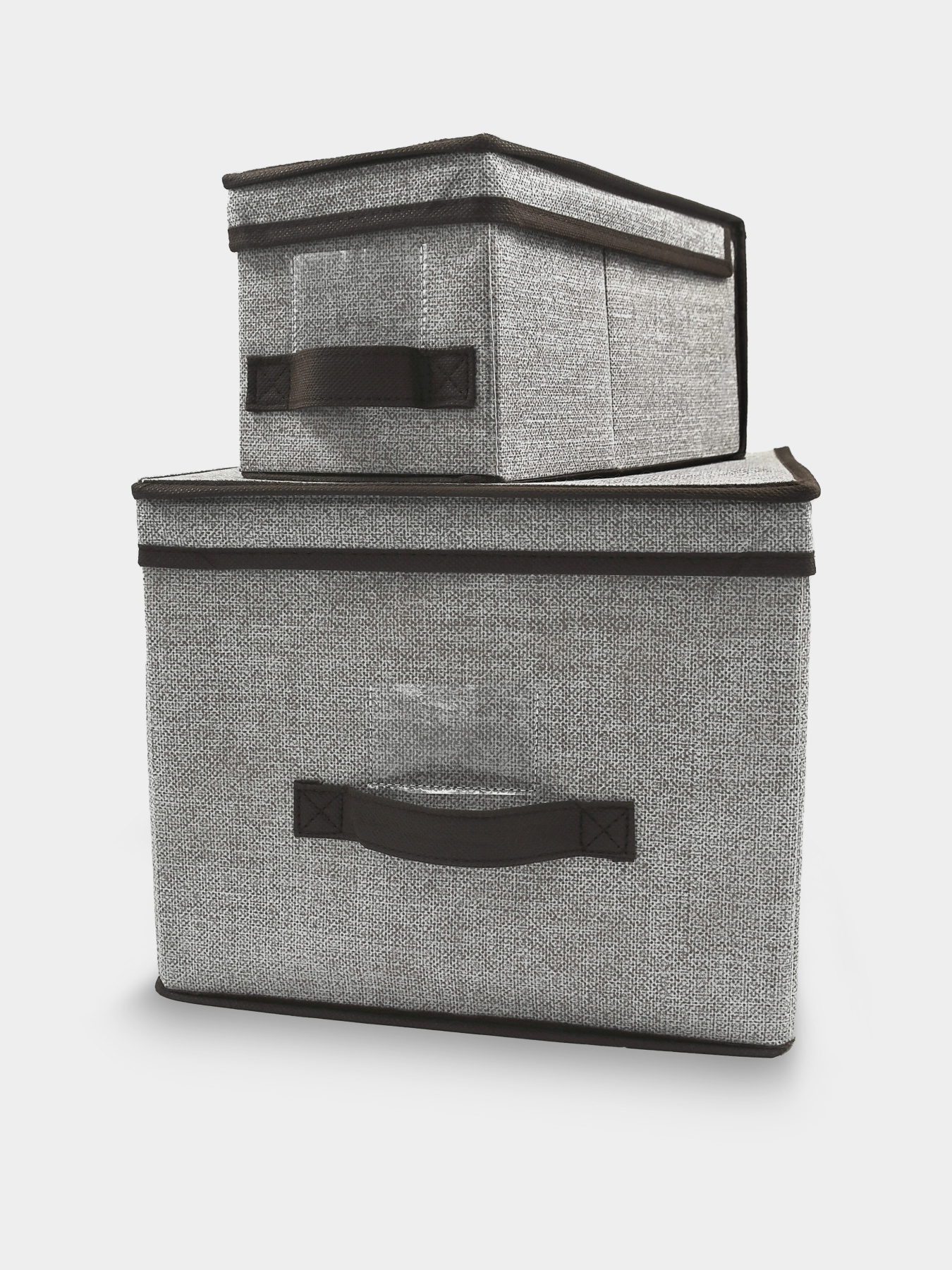 Короб для хранения складной с крышкой "Лён" Handy Home модель ESH06 Фото