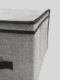 Короб для хранения складной с крышкой "Лён" Handy Home модель ESH06 Фото