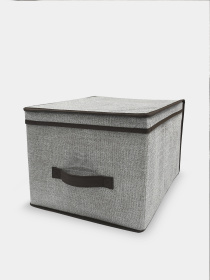 Короб для зберігання складаний з кришкою "Льон" Handy Home Модель ESH06 Фото