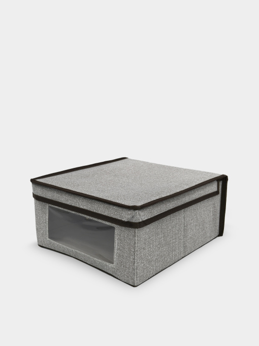 Короб для зберігання складаний з кришкою "Льон" Handy Home Модель ESH07 Фото