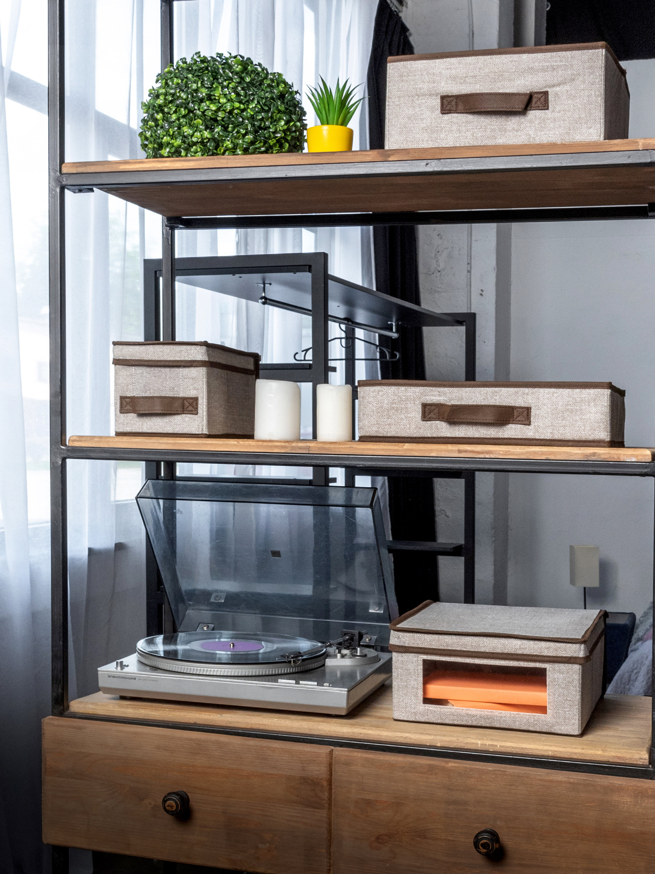 Короб для хранения складной "Лён" Handy Home модель ESH09 Фото