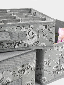 Короб-органайзер для хранения складной, 16 секций "Прованс" Handy Home модель ESH24 Короб-органайзер для хранения складной, 16 секций "Прованс" Handy Home модель ESH24 Фото