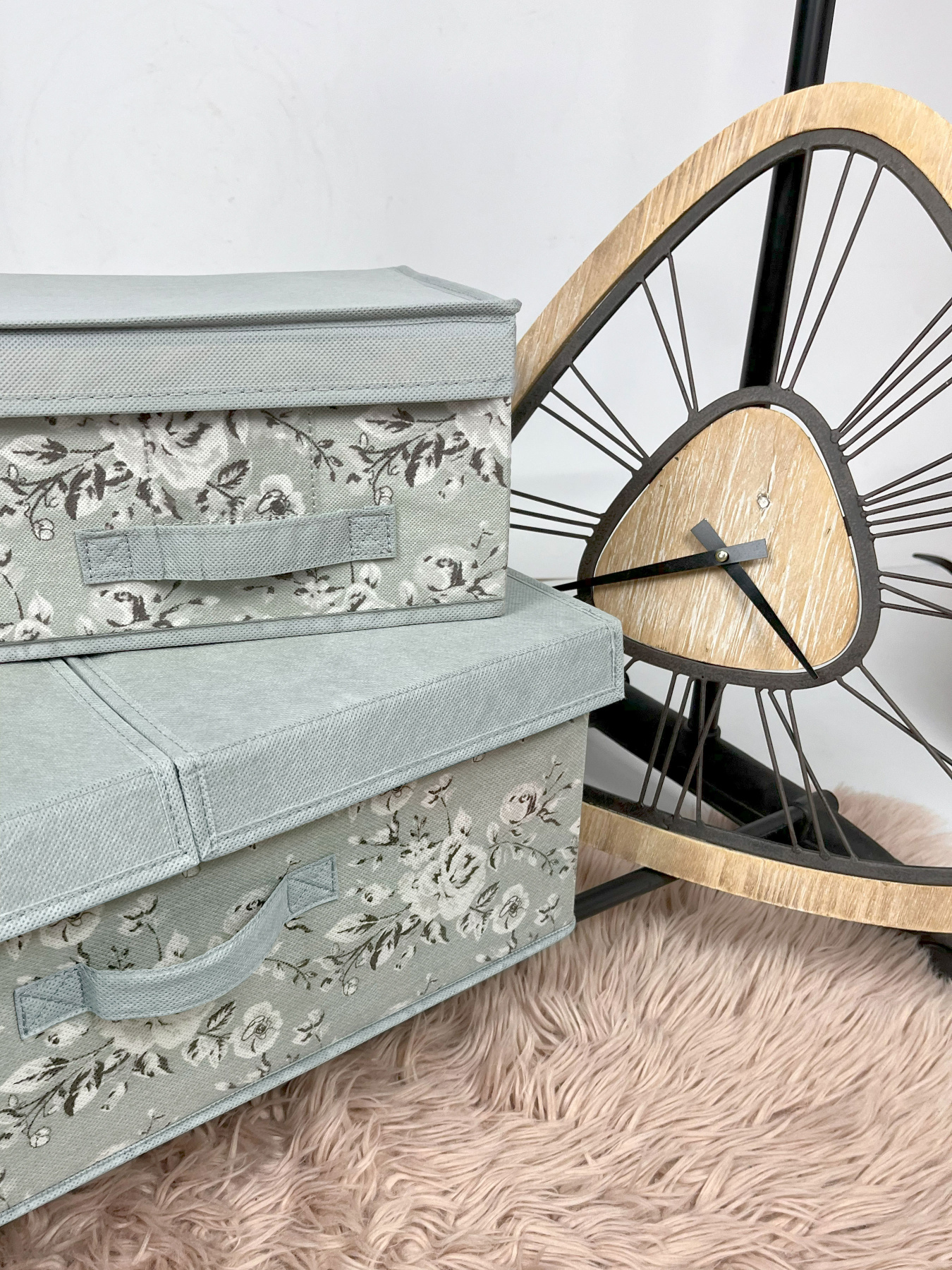 Короб для зберігання складаний з кришкою "Прованс" Handy Home Модель ESH26 Фото