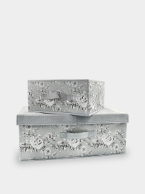 Короб для зберігання складаний з кришкою "Прованс" Handy Home модель ESH28 Фото