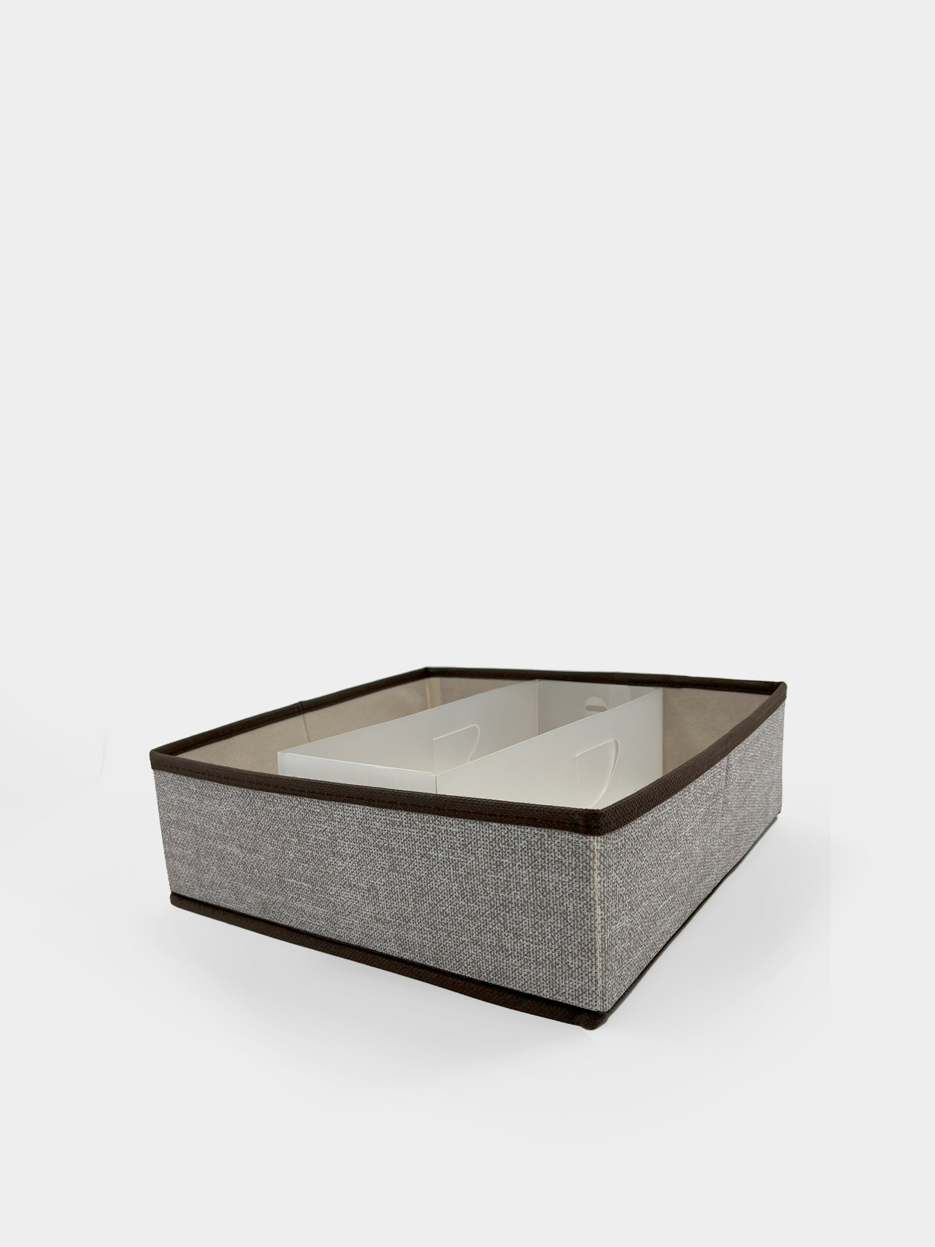 Короб для хранения складной з пластиковым органайзером "Лён" Handy Home модель ESH32 Короб для хранения складной з пластиковым органайзером "Лён" Handy Home модель ESH32 Фото