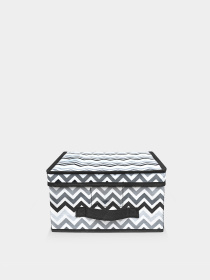 Короб для хранения складной с крышкой "Zigzag" Handy Home модель ZSH-02 Короб для хранения складной с крышкой "Zigzag" Handy Home модель ZSH-02 Фото