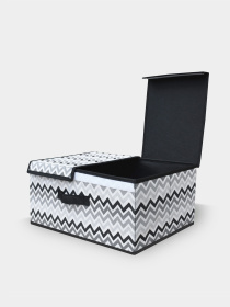 Короб для хранения складной с крышкой "Zigzag" Handy Home модель ZSH-08 Фото