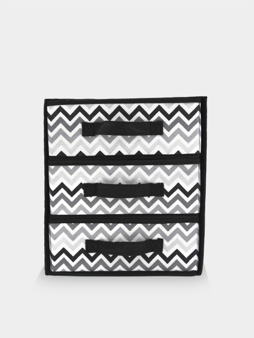 Органайзер для зберігання з висувними ящиками складаний"Zigzag" Handy Home модель ZSH-07 Фото