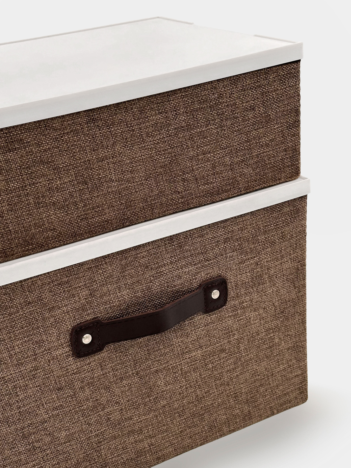 Короб для хранения складной з пластиковой крышкой Handy Home модель EH-01L Фото