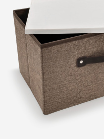 Короб для хранения складной з пластиковой крышкой Handy Home модель EH-01L Фото