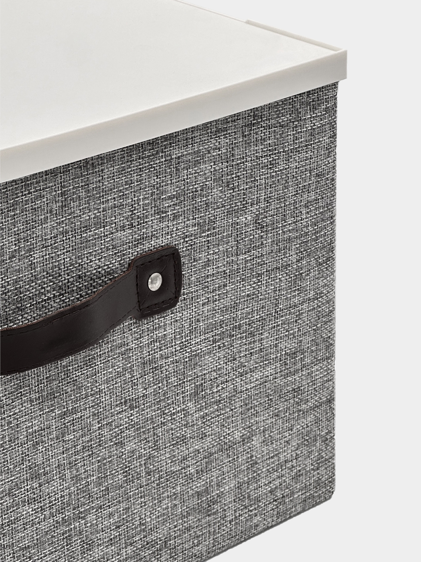 Короб для хранения складной з пластиковой крышкой Handy Home модель EH-02L Фото