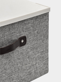 Короб для хранения складной з пластиковой крышкой Handy Home модель EH-02L Фото