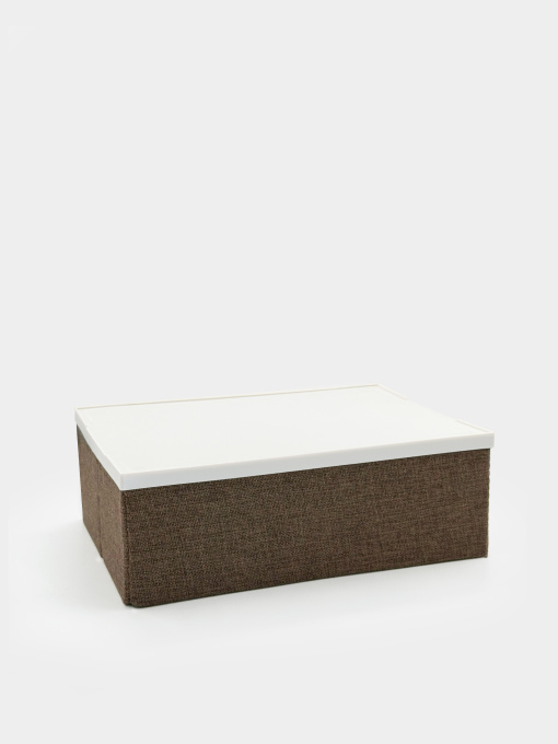 Короб для зберігання складаний з пластиковою кришкою Handy Home модель EH-01S Фото