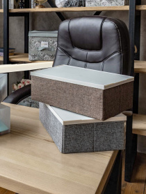 Короб для зберігання складаний з пластиковою кришкою Handy Home модель EH-01S Фото