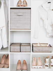 Короб-органайзер для хранения складной 4 секции "Латте" Handy Home модель ES-21 Фото