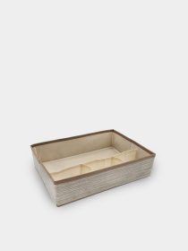 Короб-органайзер для хранения складной 4 секции "Латте" Handy Home модель ES-21 Фото