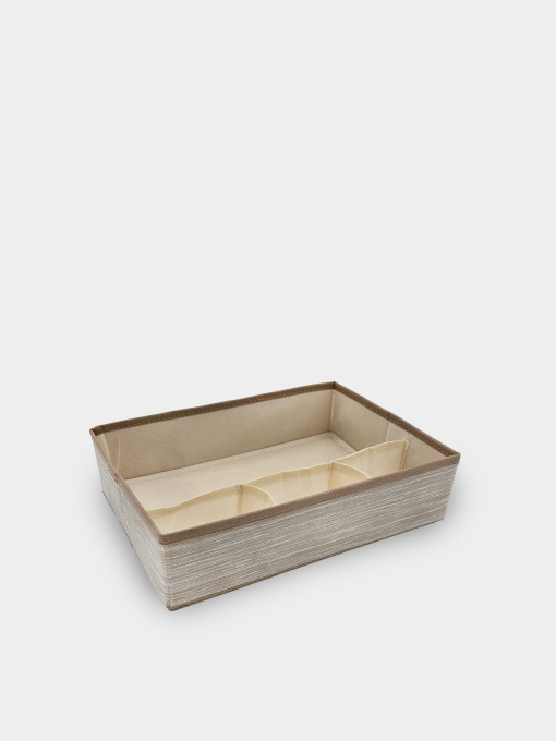 Короб-органайзер для хранения складной 4 секции "Латте" Handy Home модель ES-21 Фото