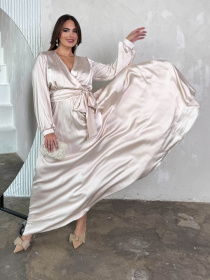 Платье макси Jadone Fashion модель Platie_Shiko_bej Фото