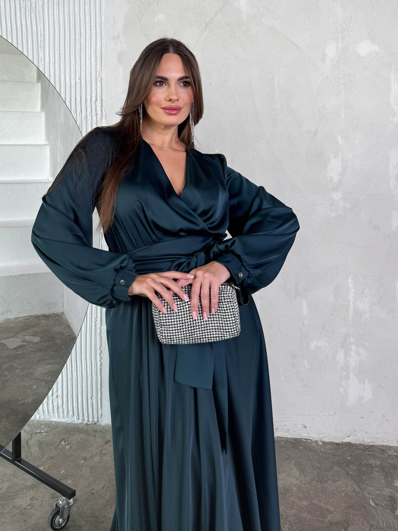 Платье макси Jadone Fashion модель Platie_Shiko_zel Фото