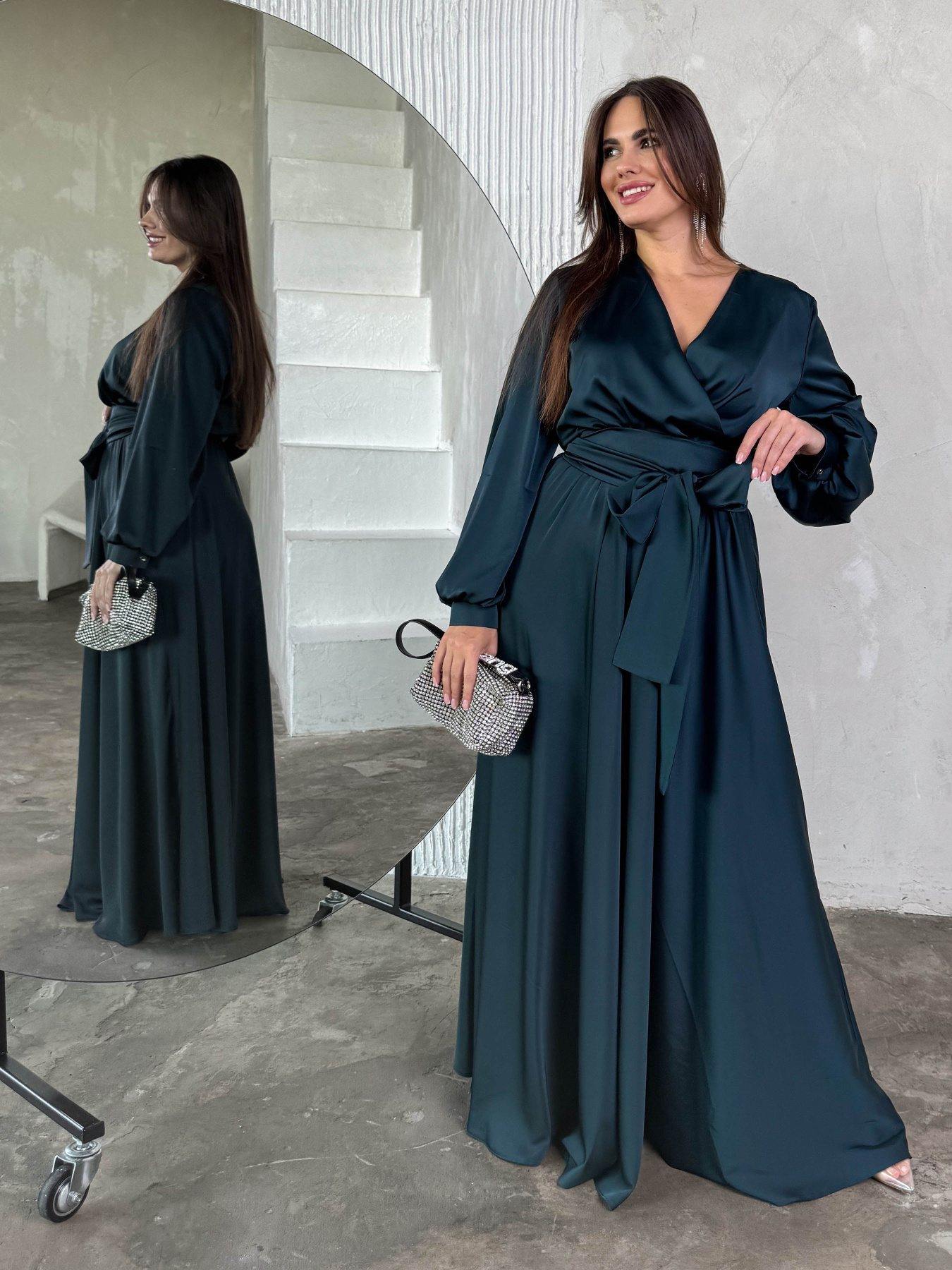 Платье макси Jadone Fashion модель Platie_Shiko_zel Фото