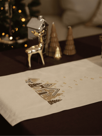 Новорічна доріжка "Хатинки" Едельвіка модель 327-24-00 Фото