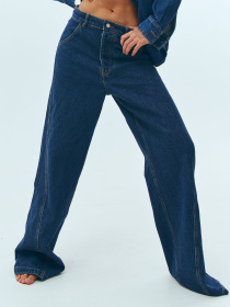 Широкие джинсы Lilove модель 287 Фото