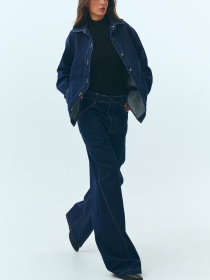 Широкие джинсы Lilove модель 287 Фото