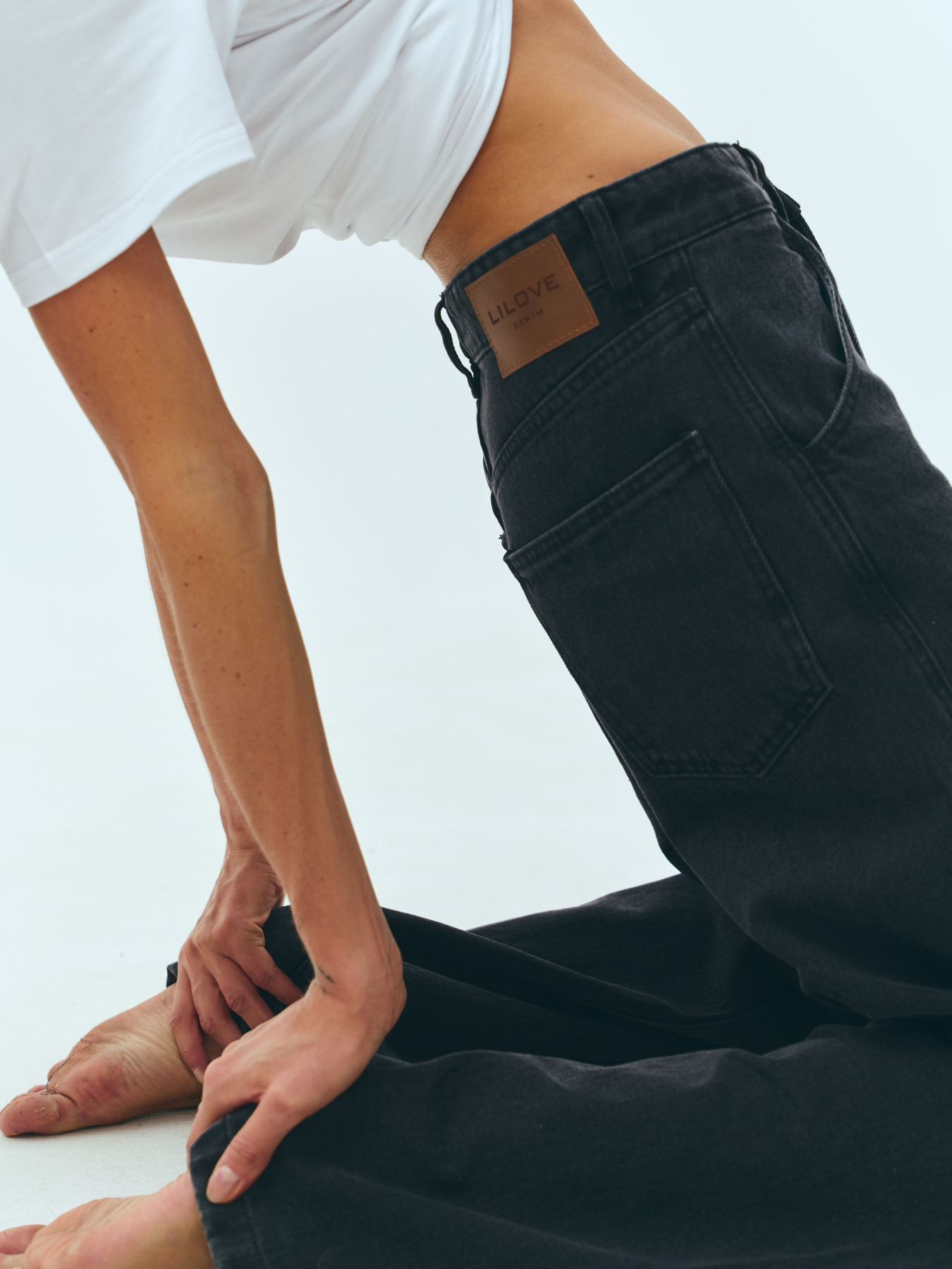 Широкие джинсы Lilove модель 287 Фото