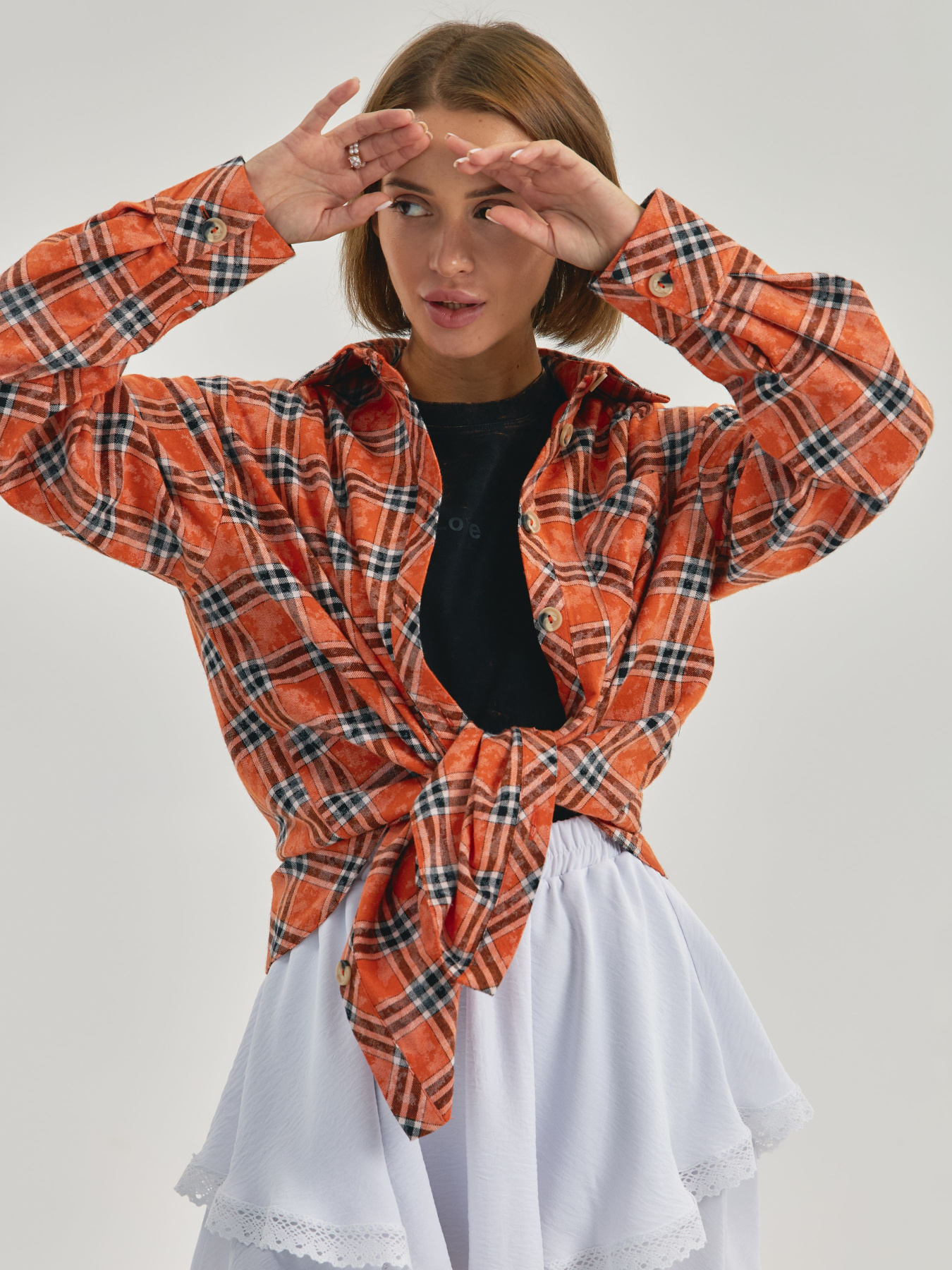 Рубашка повседневная Lilove модель 2861 Фото