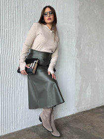 Юбка миди Jadone Fashion модель Spidnytsya_Rayli_zelenael Фото