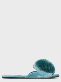 Тапки Pretty You London модель Velvet_Pom Фото