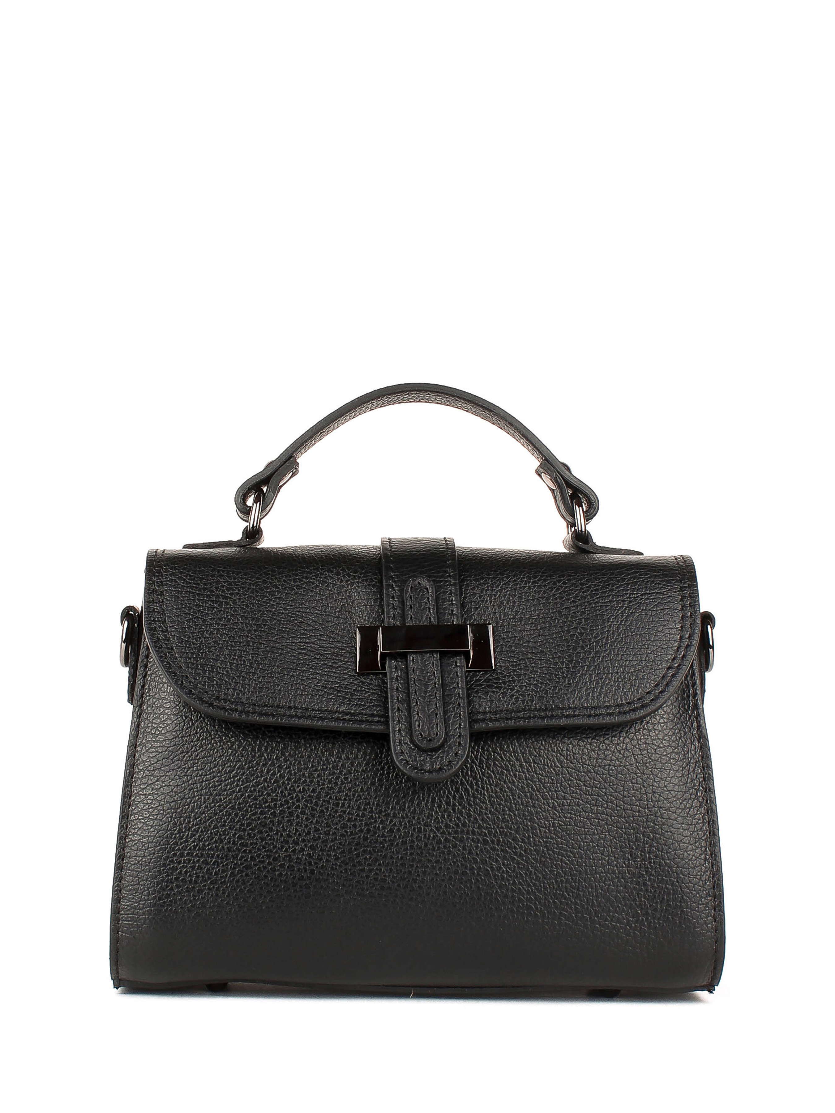 Bella Bertucci Крос-боді (2804-05-32) Жіноче, колір - Чорний, матеріал - Шкіра