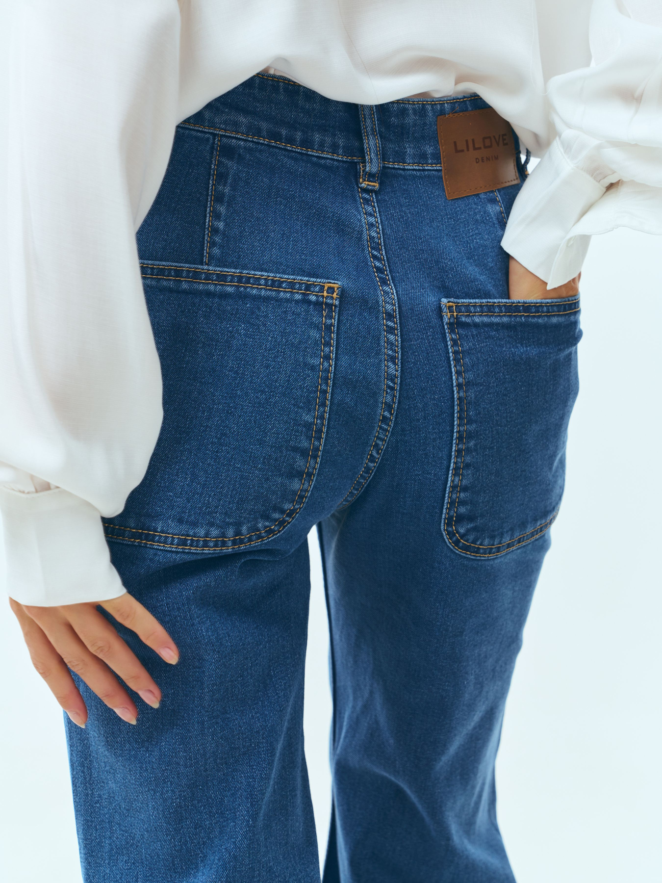 Расклешенные джинсы Lilove модель 283 Фото