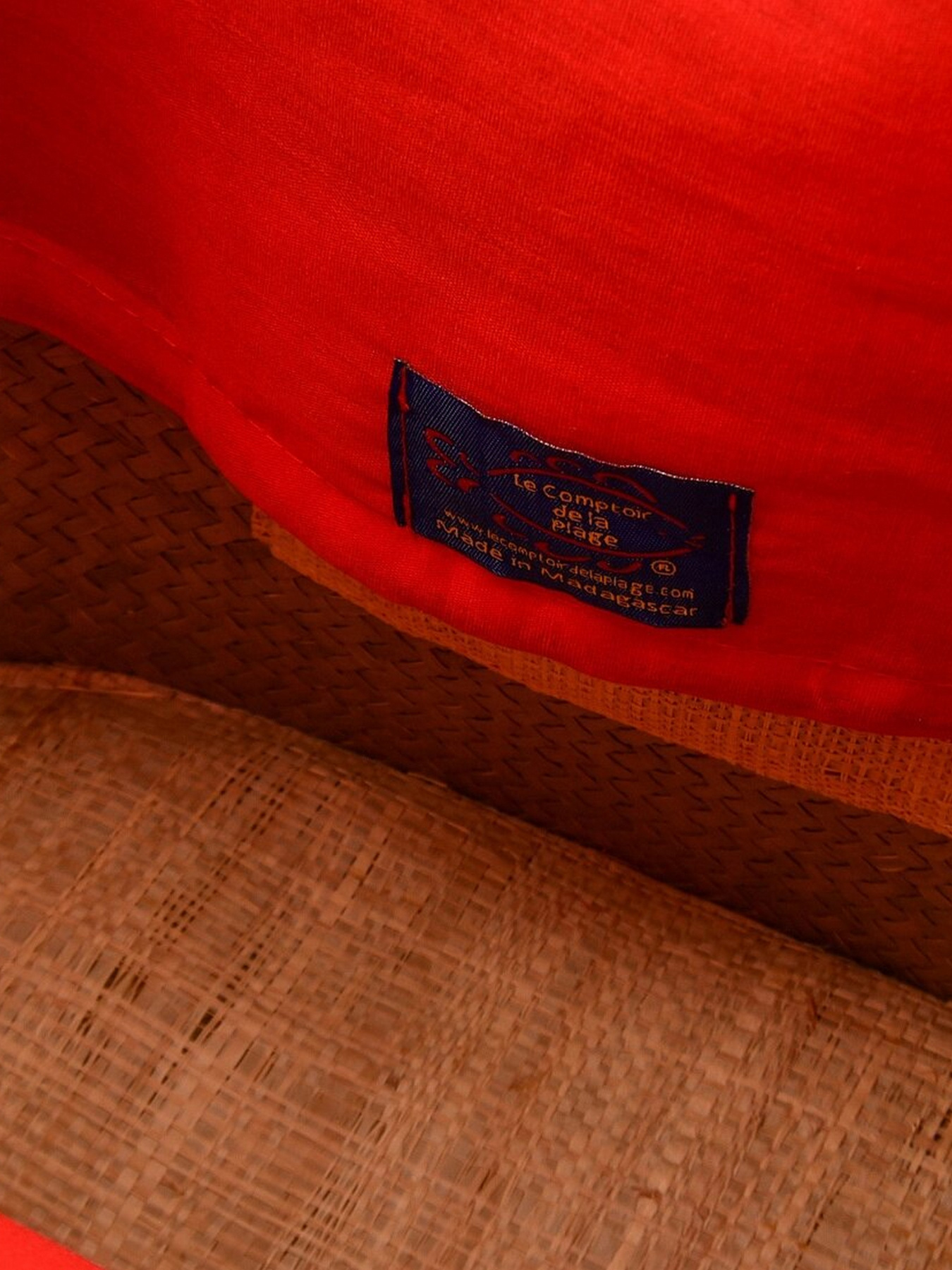 Пляжная сумка Le Comptoir de la plage модель Majunga ROU Фото