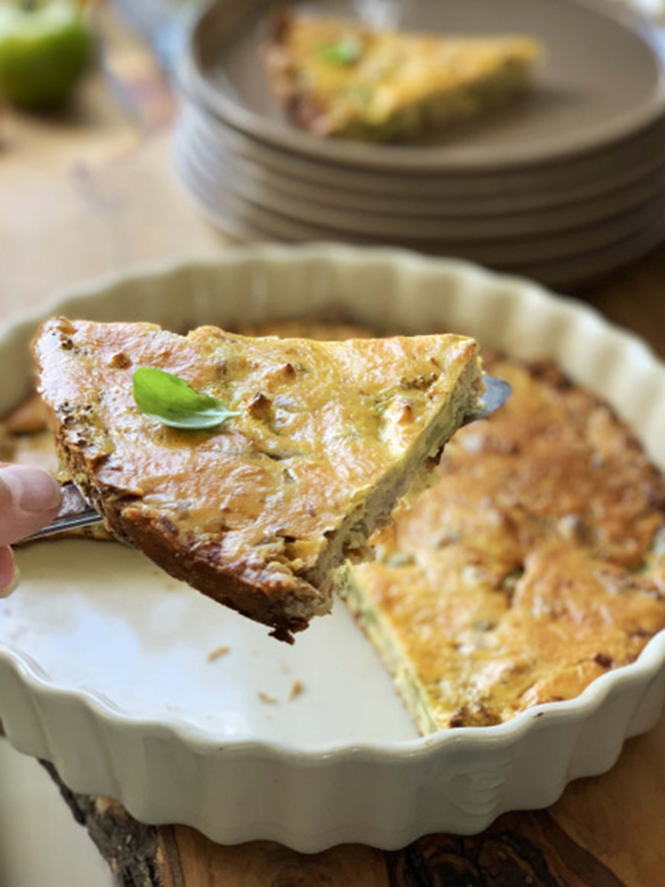 Форма для пирогів і кіша керамічна кремова Emile Henry модель 26024 Фото