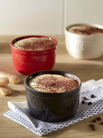 Набір порційних форм (рамекінів) керамічні кремові Emile Henry модель 24010 Фото