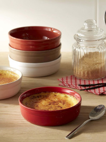 Набір форм для крем-брюле 2 шт керамічні кремові Emile Henry модель 24013 Фото