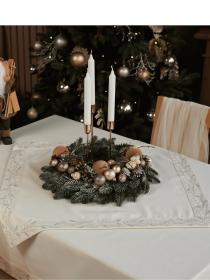 Серветка "Золоті квіти" Едельвіка модель 364-20-00 Фото