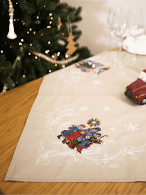 Різдвяна серветка  "Вертеп" Едельвіка модель 1031-18-00 Фото