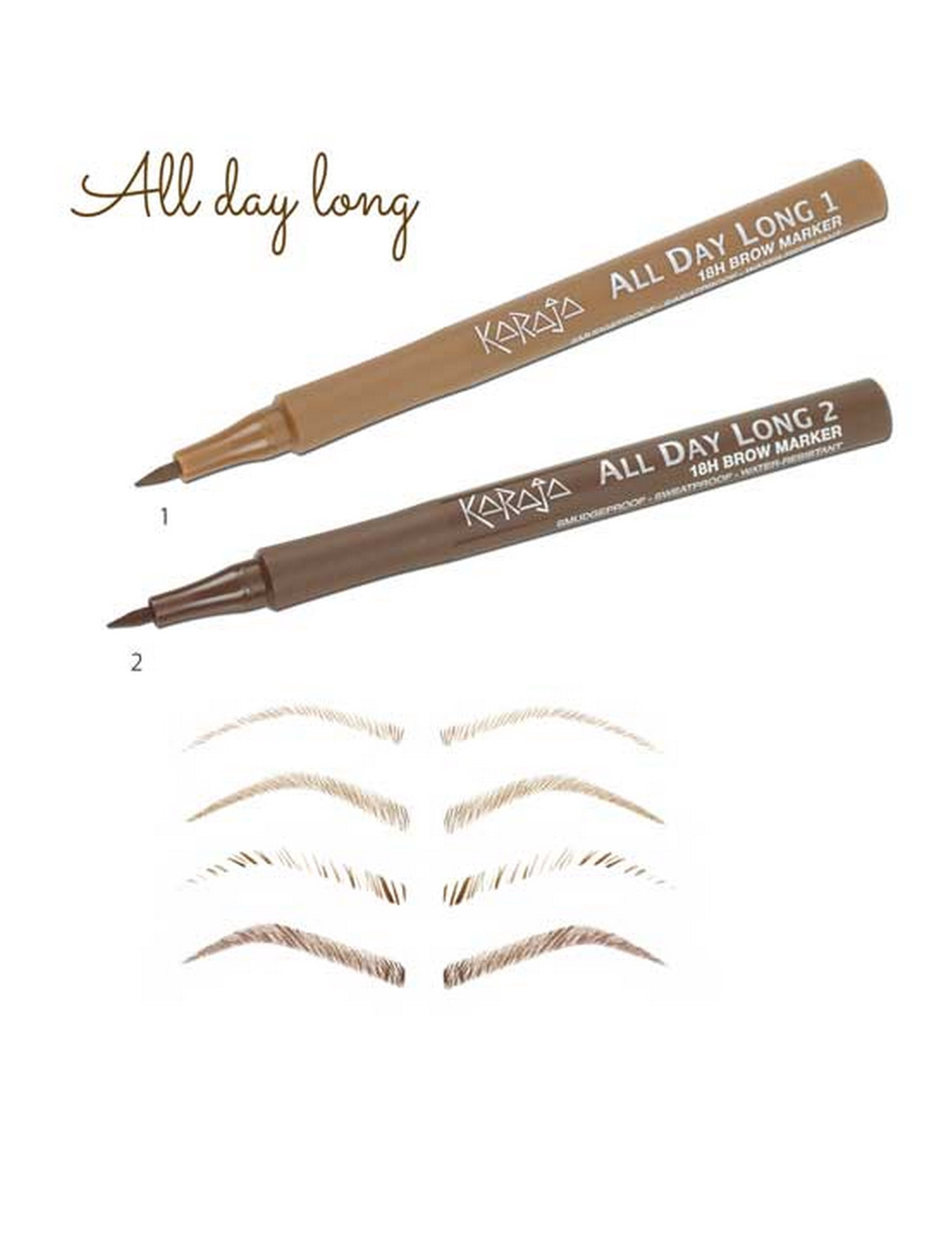 Фломастер для бровей KARAJA модель 8058150553978 Фото