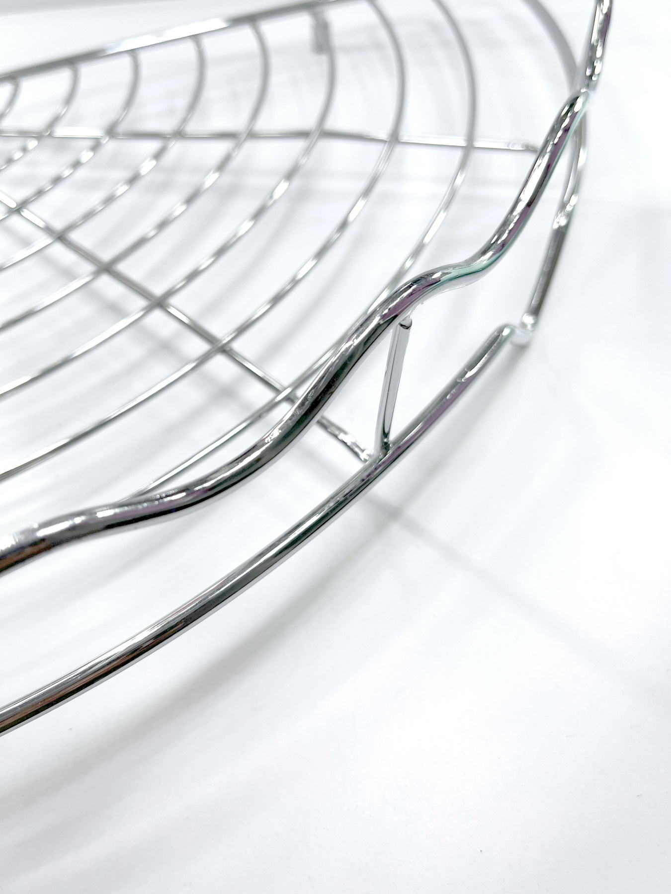 Полиця двоярусна кутова, хром Homax модель EBA-436 Полиця двоярусна кутова, хром Homax модель EBA-436 Фото