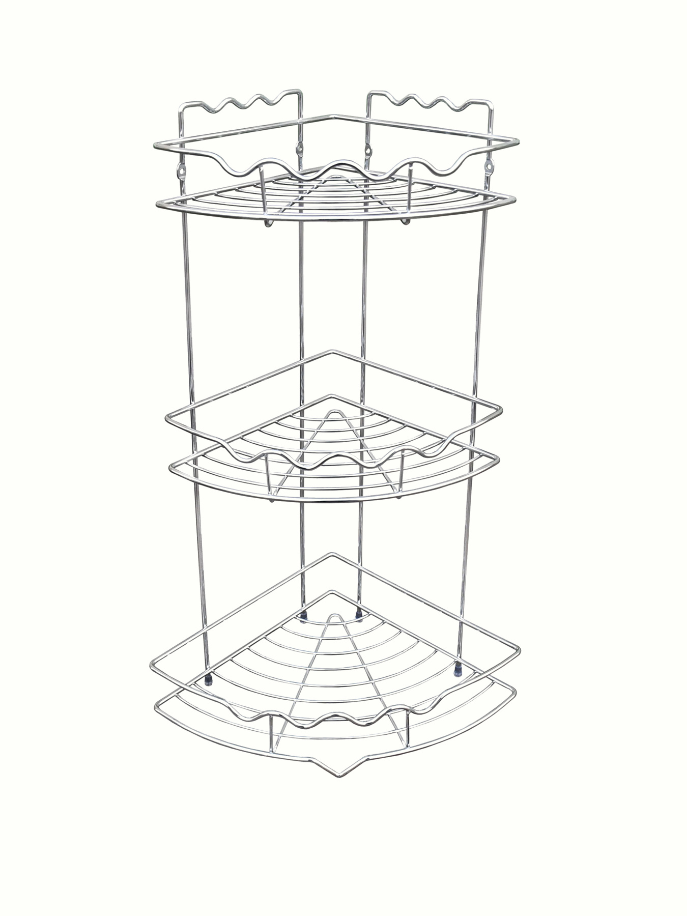 Полиця двоярусна кутова, хром Homax модель EBA-436 Полиця двоярусна кутова, хром Homax модель EBA-436 Фото