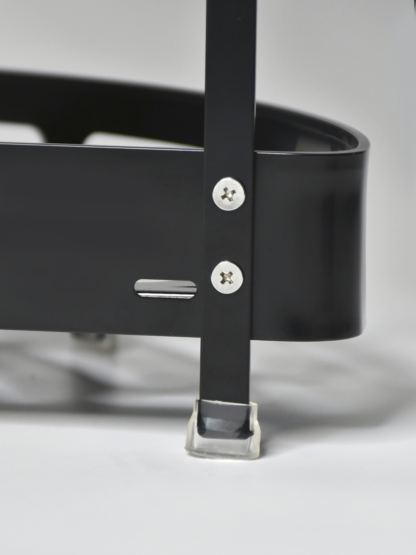 Полка двухъярусная угловая алюминиевая Homax модель EBA-3520 BL Фото