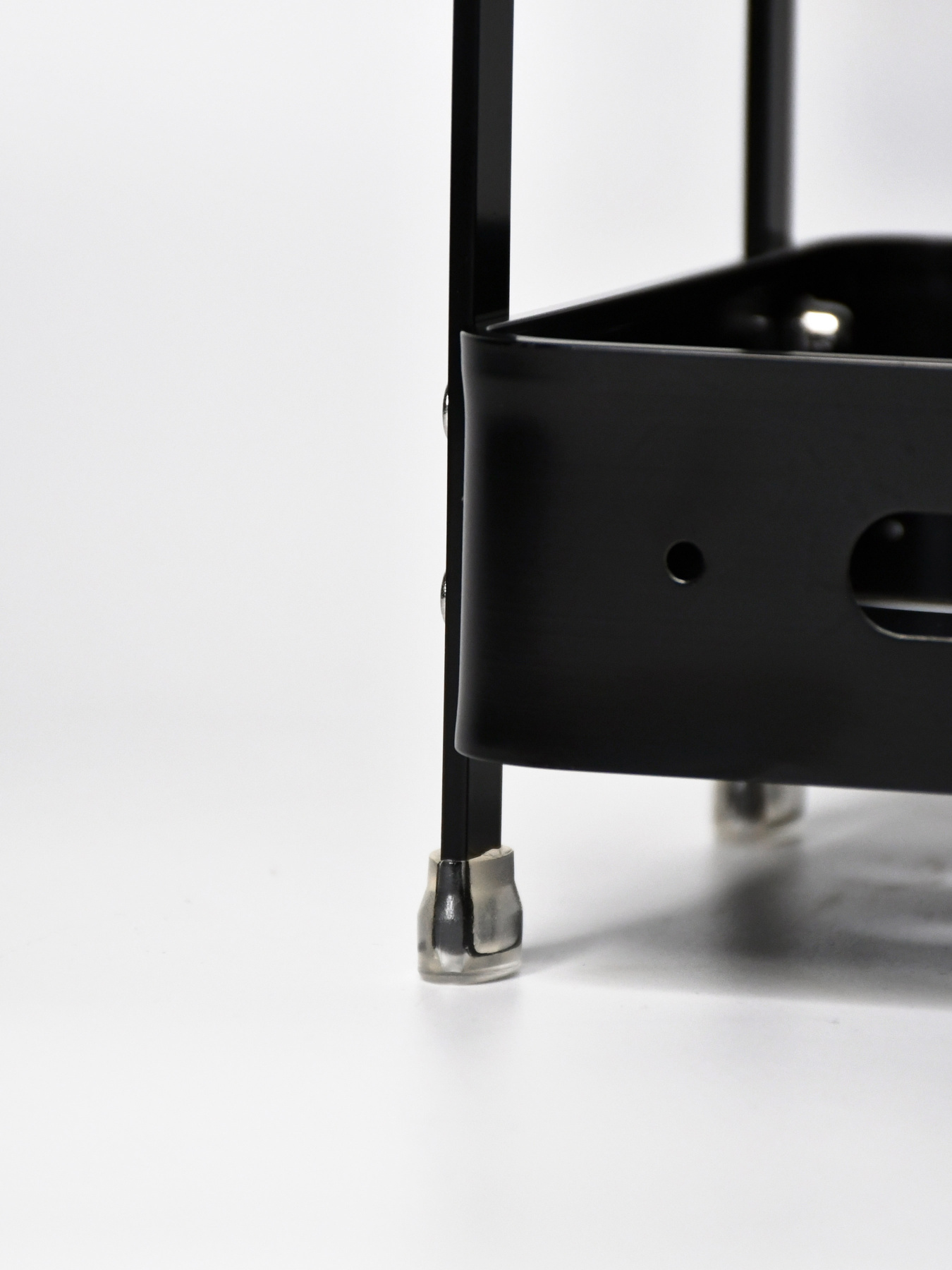 Полка трехъярусная угловая алюминиевая Homax модель EBA-3530 BL Фото