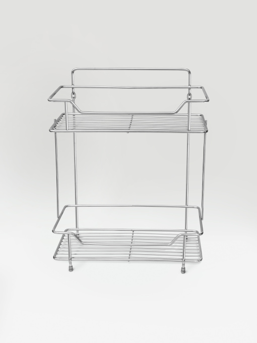 Полка двухъярусная, нержавеющая сталь Homax модель EBA-5001 S/S Фото