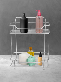 Полиця двоярусна, нержавіюча сталь Homax модель EBA-5001 S/S Полиця двоярусна, нержавіюча сталь Homax модель EBA-5001 S/S Фото