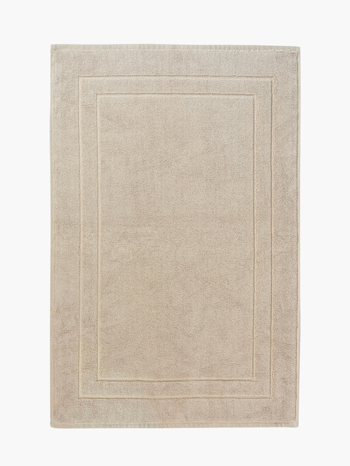 Коврик для ванной "Лагуна" хлопковый бежевый MBM MY HOME модель BM-01 S BEIGE Фото